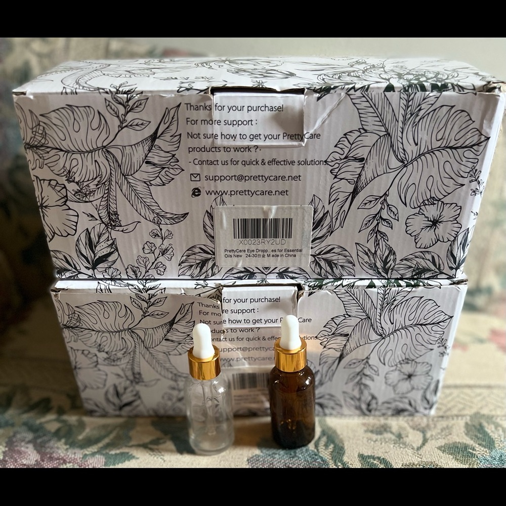 Beauty glasses bottle oils and more